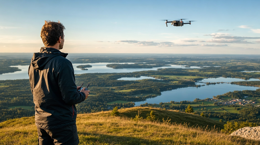 Gotowa mapa miejsc do latania dronem w Polsce - sprawdzone spoty pilotów