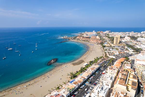 Playa De Las Americs z drona