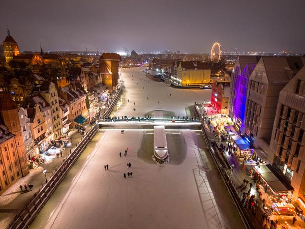 Gdańsk zimą